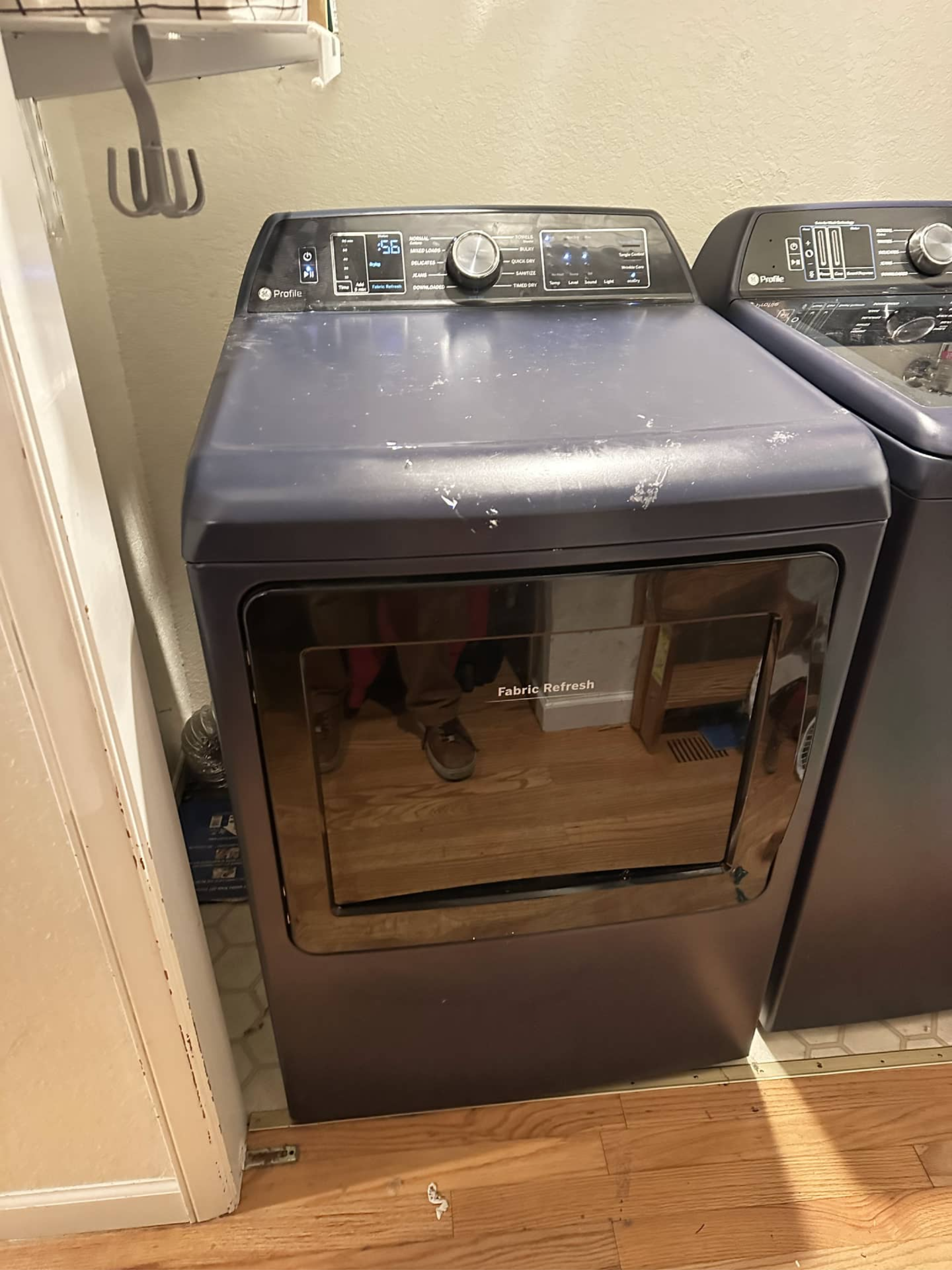 GE Dryer Not Spinning Repair in Sammamish, WA – GE Profile dryer before repair service